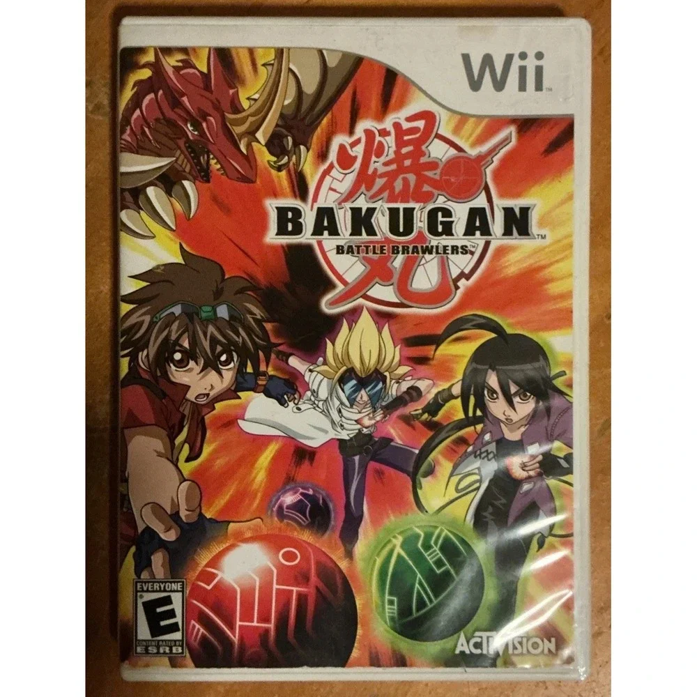Bakugan Battle Brawlers Wii‎ Game With Manual